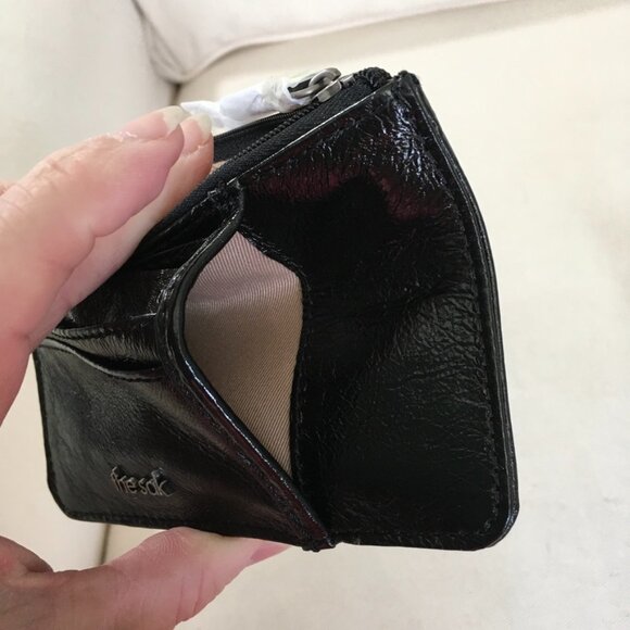 The Sak BlacK Leather Crossbody Bag With Leather Wallet - Picture 10 of 10